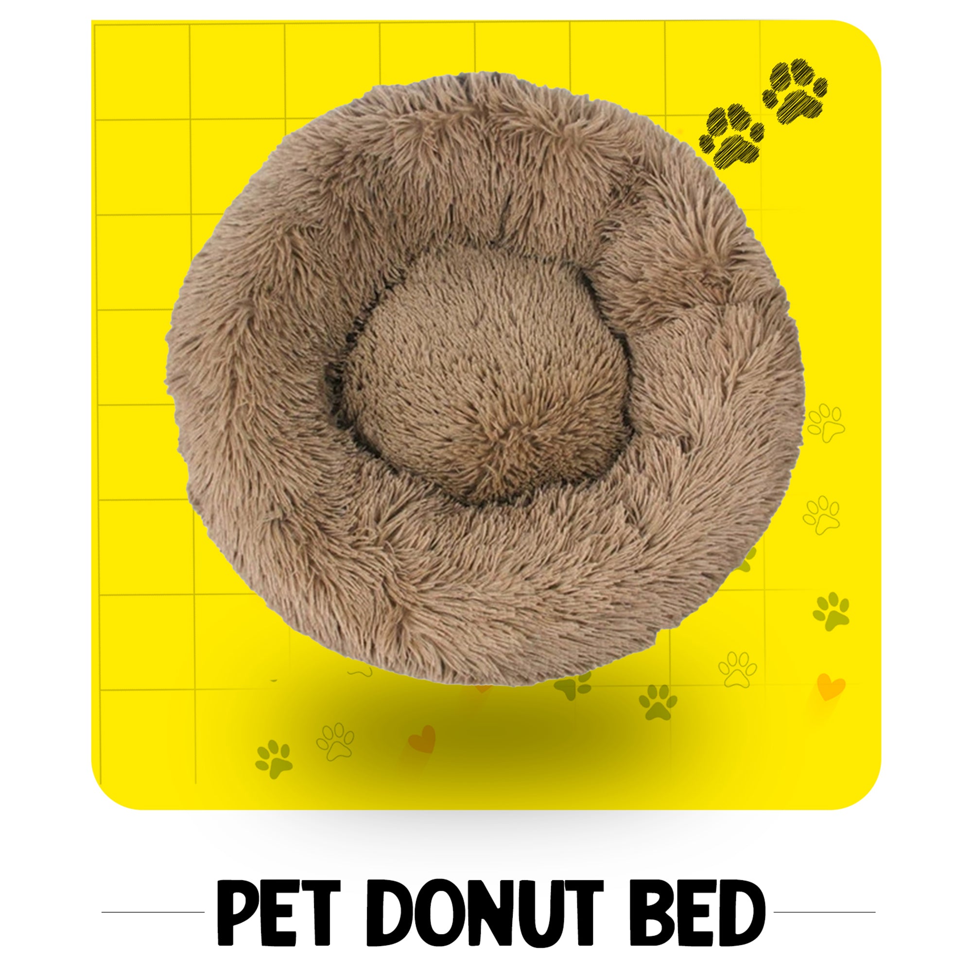 Pet Comfortable Donut Bed